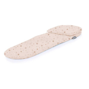 CHIPOLINO Матрак за количка ХУМУС/БЕЖОВИ ЗВЕЗДИ