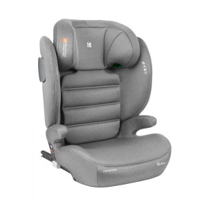 KIKKA BOO Стол за кола I-SIZE I-TRACK ISOFIX (100-150 см) LIGHT GREY