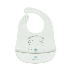 KIKKA BOO Силиконов лигавник BEAR WITH ME MINT