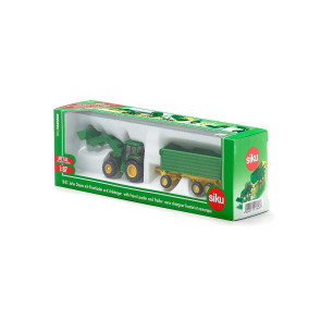 SIKU Трактор JOHN DEERE с ремарке