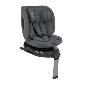 KIKKA BOO Стол за кола I-SIZE I-ROVE 360° ISOFIX (40-150 см) DARK GREY
