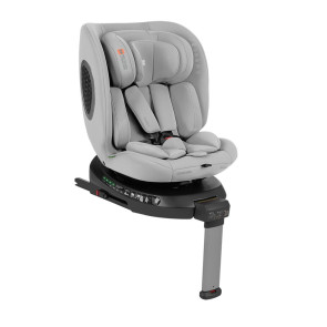 KIKKA BOO Стол за кола I-SIZE I-ROVE 360° ISOFIX (40-150 см) LIGHT GREY