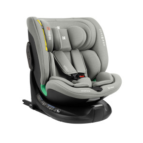 KIKKA BOO Стол за кола I-SIZE I-TOUR 360° ISOFIX (40-150 см) LIGHT GREY