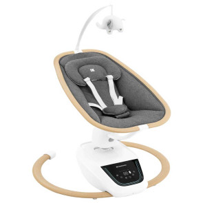 KIKKA BOO Електрическа люлка BEE MOOVE GREY