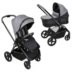 CHICCO Комбинирана количка 2в1 MYSA CHARMING GREY