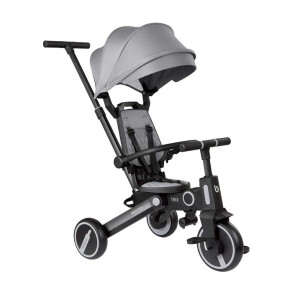 KIKKA BOO Сгъваема триколка 7в1 360° TRIX GREY