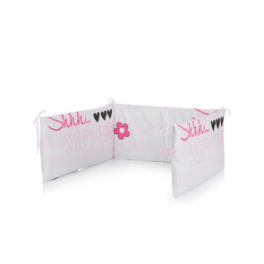 CHIPOLINO Обиколник за легло 60/30 см РОЗОВО МЕЧЕ