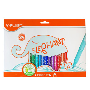 Y-Plus Флумастери Elephant 24 цвята