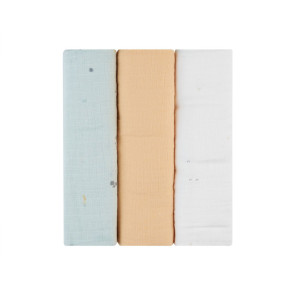 KIKKA BOO К-кт муселинови пелени 3бр 100х100 см SLEEPY SHEEP