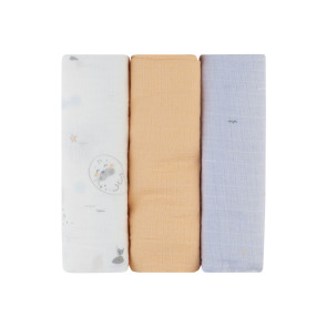 KIKKA BOO К-кт муселинови пелени 3бр 75х75 см SEALLY ME