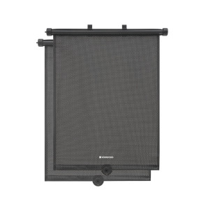 KIKKA BOO Сенник за кола ролетен 2 бр. BLACK