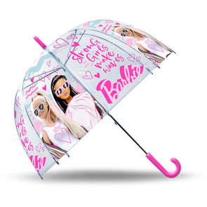 KIDS Чадър тип камбана 8 ребра BARBIE