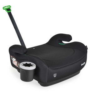 CANGAROO Стол за кола - седалка I-SIZE SWIFT (125-150 см.) ЧЕРЕН