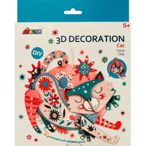 Avenir Направи си сам 3D декорация - котка