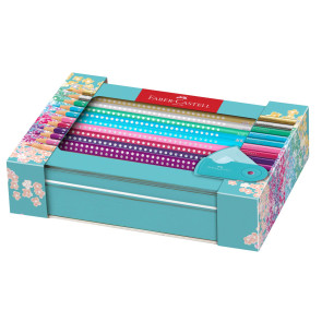 FABER-CASTELL Цветни моливи Sparkle 20 цвята