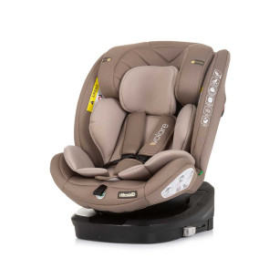 CHIPOLINO Стол за кола ВОЛАРЕ 360° I-SIZE (40-150 см) ISOFIX МАКАДАМИЯ