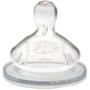 BBC Биберон силикон/широк 2 бр. 0-12м. 3 позиции