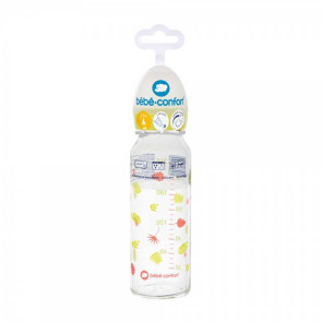 BBC Шише стъкло 240 мл. 0-12м EMOTION JUNGLE VIBES