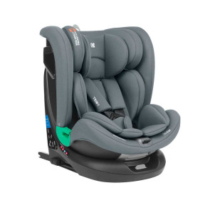 KIKKA BOO Стол за кола I-SIZE I-ROLL 360° ISOFIX (40-150 см.) DARK GREY