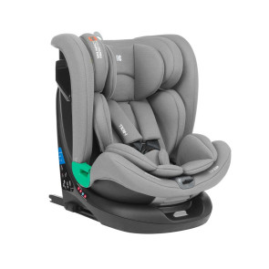 KIKKA BOO Стол за кола I-SIZE I-ROLL 360° ISOFIX (40-150 см.) LIGHT GREY