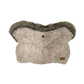 KIKKA BOO Ръкавица-маншон за количка LUXURY SECRET GARDEN BEIGE