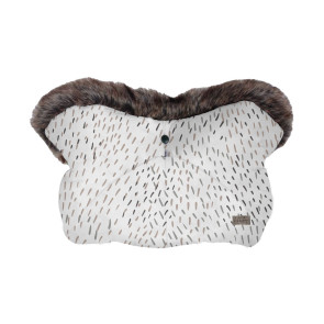 KIKKA BOO Ръкавица-маншон за количка TRENDY MEMPHIS WHITE