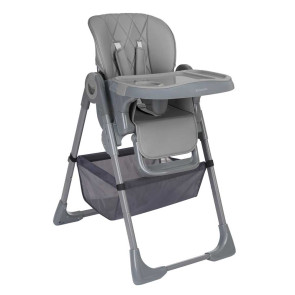 KIKKA BOO Стол за хранене COMFY PLUS GREY