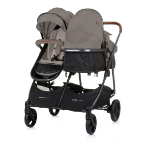 CHIPOLINO Комбинирана количка за близнаци ДУО СМАРТ ТИРАМИСУ