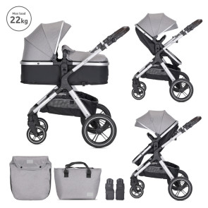 LORELLI Premium Комбинирана количка VIOLA GREY