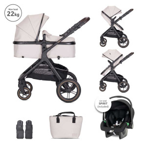 LORELLI Premium Комбинирана количка VIOLA СЕТ BEIGE