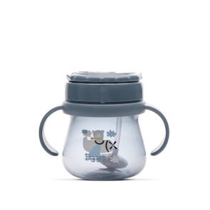LORELLI MY FRIEND чаша с дръжки и сламка 250мл CAMEO BLUE
