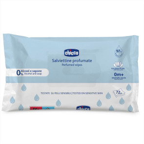 CHICCO Почистващи кърпички 72 бр. FAMILY