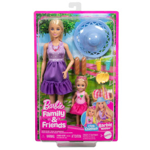 Barbie® Family & Friends Кукли на пикник Malibu и Chelsea