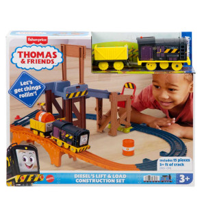 Fisher-Price® Thomas & Friends™ Diesel's Lift&Load с локомотивче Diesel