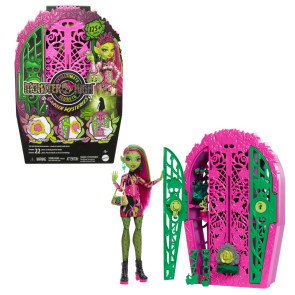 Monster High Кукла Venus с гардероб Skulltimate Secrets Midnight Garden