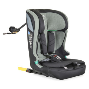 CANGAROO Стол за кола I-SIZE I DRIVE ISOFIX (76-150 см) TWILL GREEN