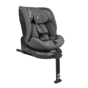 KIKKA BOO Стол за кола I-SIZE I-ORBIT 360° ISOFIX (40-150 см.) DARK GREY