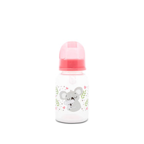 LORELLI Baby Care Шише SIMPLE 125 мл SHELL PINK