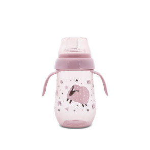 LORELLI My Friend Шише с широко гърло 250 мл и дръжки MELLOW ROSE