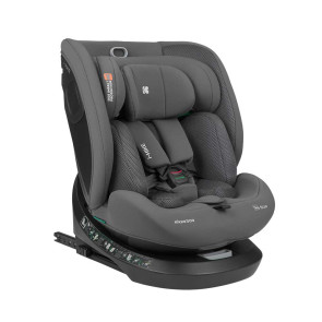KIKKA BOO Стол за кола I-SIZE I-HIKE 360° ISOFIX (40-150 см) DARK GREY