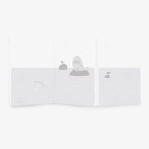 KIKKA BOO Сгъваем матрак 60/120/5 см. SEALLY ME СИВ