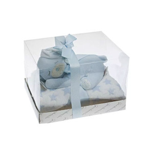 GAMBERRITOS Одеяло с играчка СЪНЧО СИНЬО