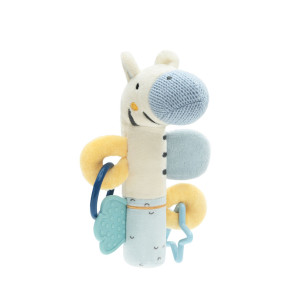 KIKKA BOO Играчка с пискун и гризалка STRIPY FRIENDS