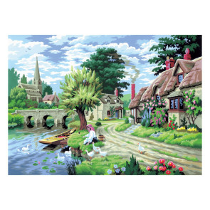 Royal Рисуване по номера с акрилни бои Adult - Патици