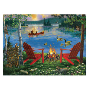 Royal Рисуване по номера с акрилни бои Adult - Езеро