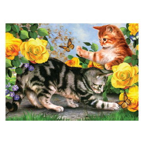 Royal Рисуване по номера с акрилни бои Junior Large - Котета
