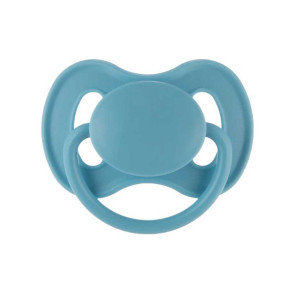 CANPOL Залъгалка каучук 1 бр. 0-6м NUDE СИНЯ