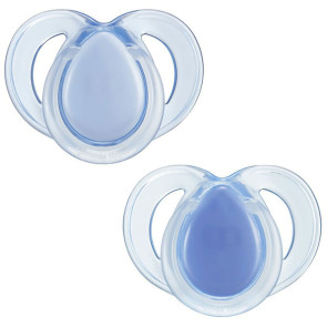 TOMMEE TIPPEE Ортодонтични залъгалки 18-36м. NIGHT Синя