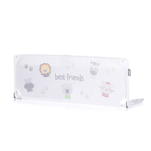 CHIPOLINO Сгъваема преграда за легло ЖИВОТНИ БЯЛА