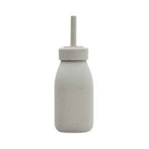 KIKKA BOO Шише със сламка 200мл PLATINUM SILICONE SAND